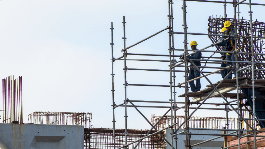 土工事・鳶工事